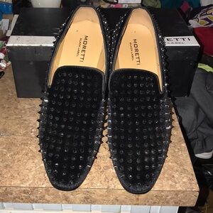 Men’s Studded Moretti Dress Loafers